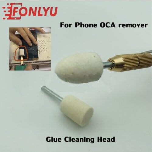 GRTS OCA Glue Cleaning Removing Head No Hurt LCD Touch Use For OCA Remover Tool Glass Touch Sceen Polishing Head