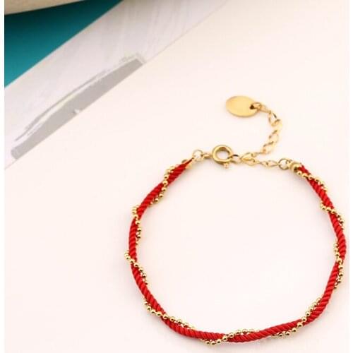 Красные браслеты HFYK China At AliExpress