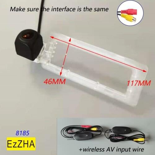 Fisheye Dynamic Trajectory Tracks Car Rear View Backup Camera For Subaru WRX Forester SJ Impreza GJ Subaru XV GP G33 2013-2018