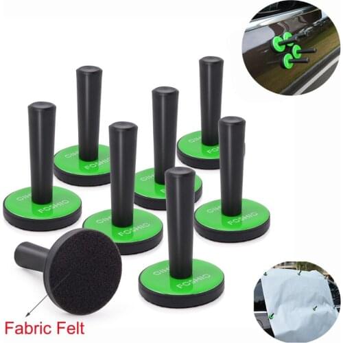 FOSHIO 8PCS Car Wrap Gripper Strong Magnet Holder Carbon Fiber Foil Film Vinyl Car Wrapping Tool Magnetic Fixing Install Tools