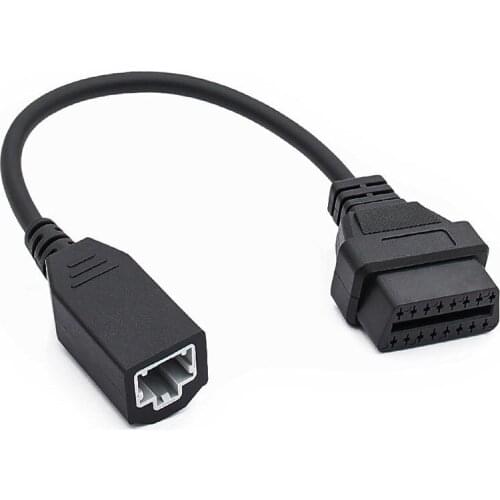 OBD2 Cable for Honda 3Pin OBD1 Adapter OBD2 OBDII for Honda 3 Pin to 16 Pin Connector Compatible Diagnostic Tool