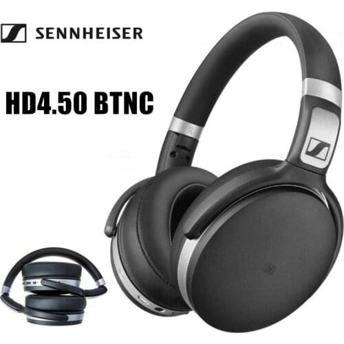Sennheiser HD4.50 BTNC Wireless bluetooth Headphones Deep Bass Noise Isolation Stereo Earphone sport Gaming Headset black