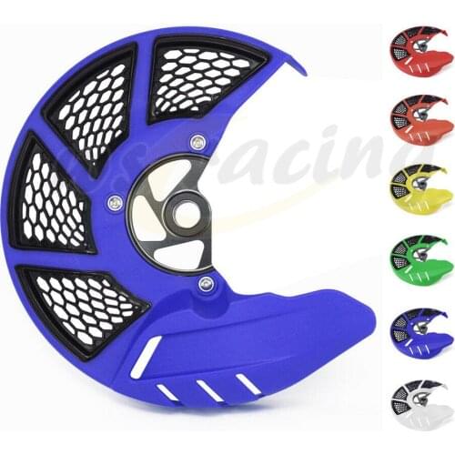 Motorcycle Front Brake Disc Guard Protector Cover For Yamaha YZ WR 250F 450F 250FX 450FX YZ250F YZ450F YZ250FX YZ450FX WR250F
