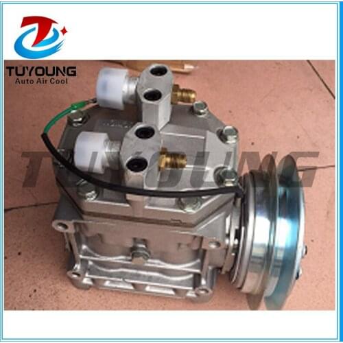 Factory direct sale New auto parts air conditioning compressor for Mitsubishi bus truck 24V, China supply