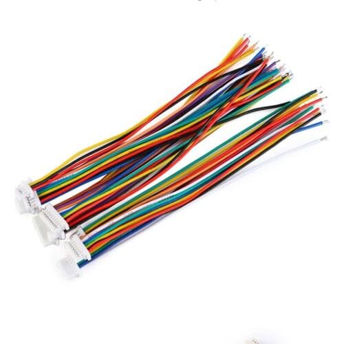 Sh1.0 mm electronic wire terminal line 2 / 3 / 4 / 5 / 6 / 7 / 8p single wire connector (10pcs)