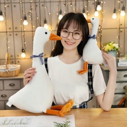 Cute Long Neck Goose Animal Soft Plush Stuffed Doll Toy Children Birthday Gift