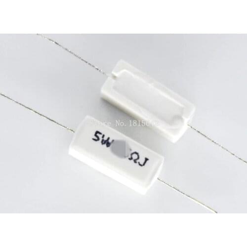 10pcs 5W 5% Cement Resistor Power Resistance 0.1 ~ 10K 0.1R 0.5R 1R 10R 100R 0.22 0.33 0.5 1 2 5 8 10 15 20 25 30 100 1K 10K ohm