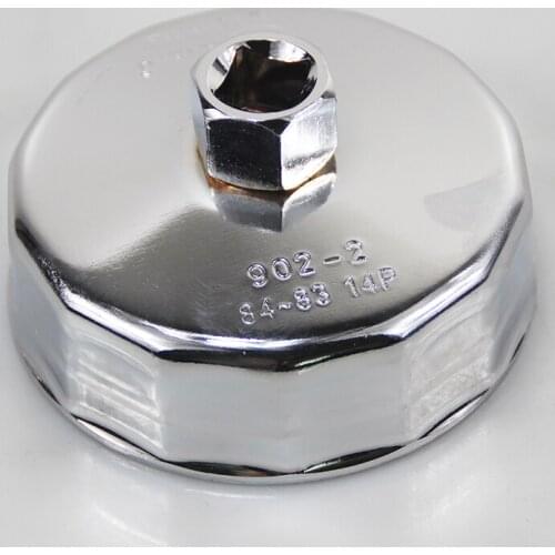 84mm-14 Flutes 902-2 Oil Filter Wrench Cap Remover Universal For MERCEDES-BENZ OM642