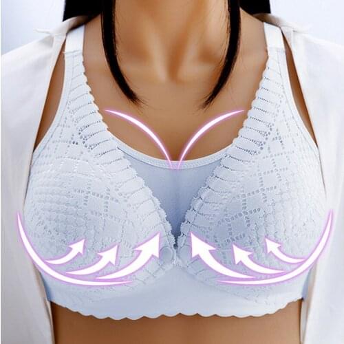 Maternity Nursing Bras Pregnant Women Lingerie Breastfeeding Hot No Rims Front Closure Breast Feeding Bras Large Size Brassiere