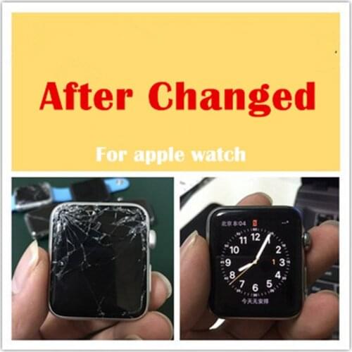 Front Glass For Apple Watch Series 2 Front Screen Outer Glass 38mm / 42mm For Apple Watch series 3 Front Glass Lens