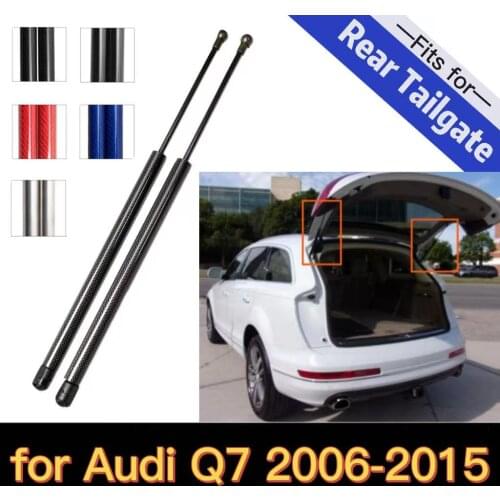 Rear Trunk Lift Support Gas Struts Spring for Audi Q7 2006-2011 2012 2013 2014 2015 W/ Power Liftgate Tailgate Hatch Boot 500MM