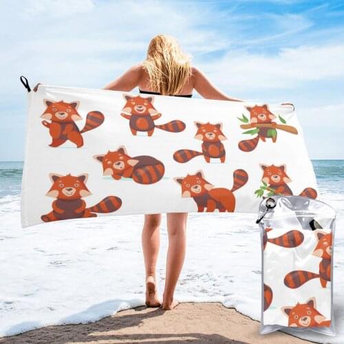 Wearable Bath Towel Funny Raccoon Soft and Absorbent Unique Towel for Hotel Home Bathroom Gifts Women Bathrob