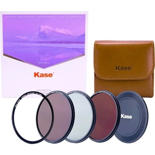 Kase Skyeye Magnetic Entry Level ND Kit ( CPL/ND8/ND64/Adapter Ring/Filter bag/Front lens cap)