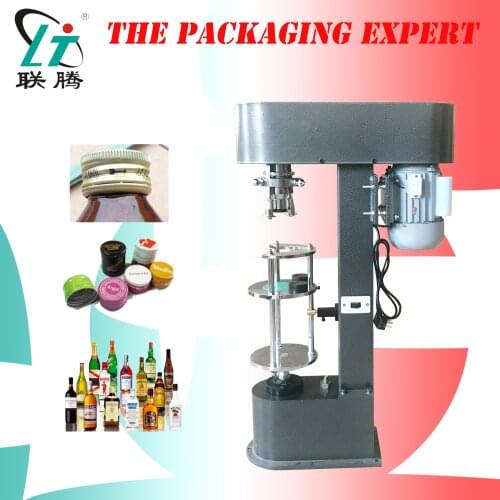 Wine Bottle Cap Capping Machine Olive Oil Whisky Metal Cap Locking Pressing Aluminum Capper Machine Ropp Crimping Free Shipping