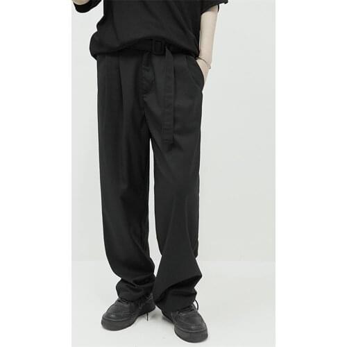 Mens 2021 new fashion niche pants summer casual pants
