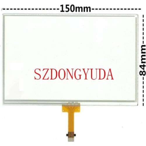New Touchpad 6.1 Inch 12 Pins 150*84 Touch Screen Panel Digitizer Gass For 2015 Camry RAV4 LA061WQ1-TD04 LA061WQ1(TD)(04) LCD