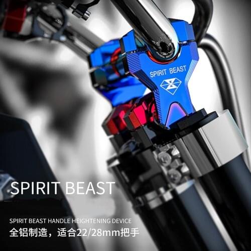 22/28MM Motorcycle Handlebar Riser for Ducati Multistrada KTM BMW R1200GS Honda Suzuki VStrom Yamaha Super Tenere Kawasaki KLR