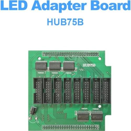 Full color led screen display conversion Card HUB75B adapter Board,Compatiable with full color led card