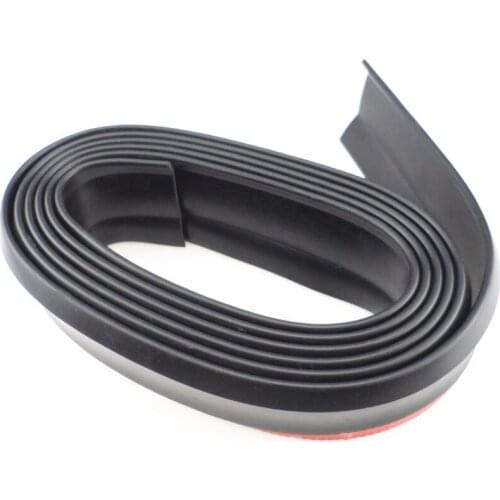 2.5 m / 8.2 ft 65 mm width car styling rubber bumper front lip for Lexus ES250 RX350 330 ES240 GS460 CT200H CT DS LX