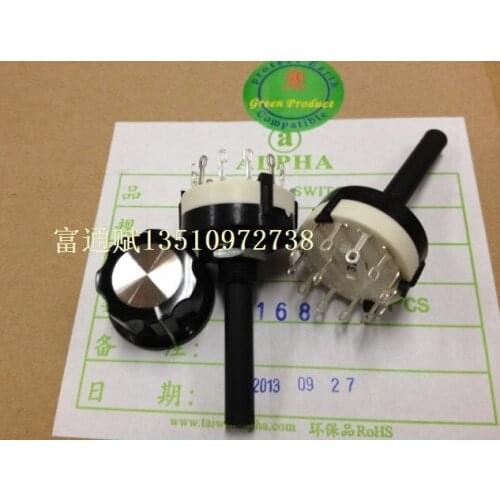Taiwan import ALPHA import SR261 band switch 1 knife 12 gear adjustable gear, 38 round shaft matching cap