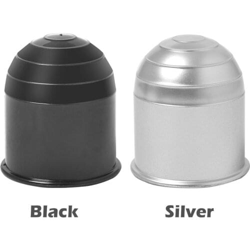 Universal Car Vehicle Auto Tow Bar Ball Cover 50mm Simplicity Plastic Prevent Grease and Dirt Cap Hitch Caravan Protection
