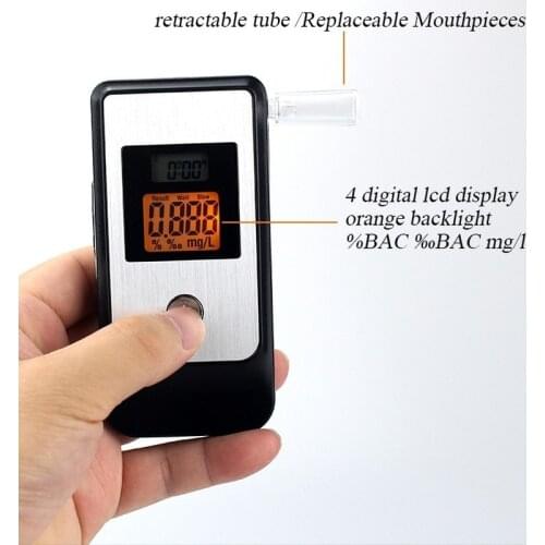 2009 Digital Display High-precision Alcohol Tester Semiconductor with Airway Alcohol Tester Traffic Police Drivers Aerial Worker