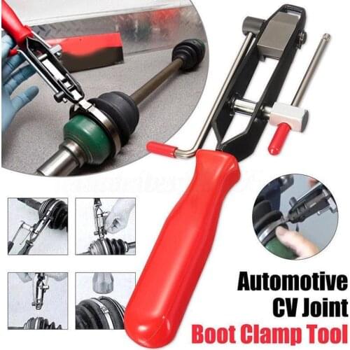 1Pcs Boot Clamp Plier Car Drive Shaft Axle Tool CV Joint Boot Clamps Crimping Pliers Multi Tool