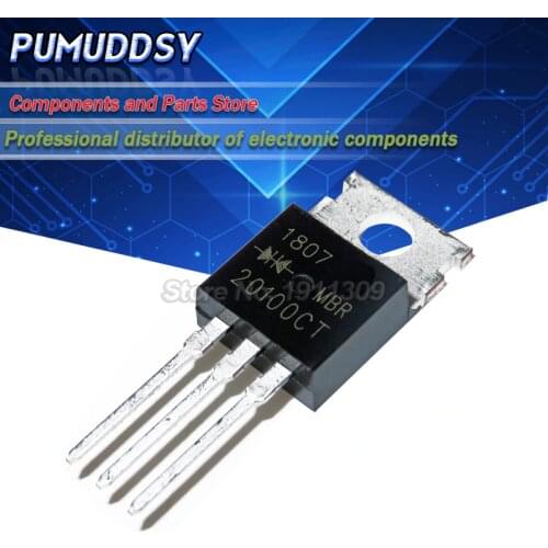 10PCS MBR20100CT MBR20100 MBR20100C MBR20100G B20100G Schottky TO-220