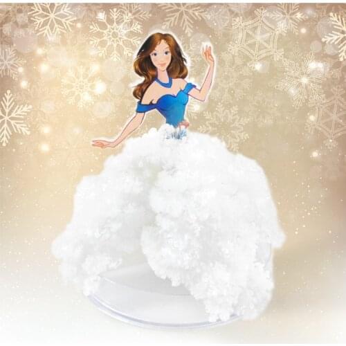 2019 110mm H 5 Asst. Hot DIY Magic Growing Paper Princess Tree Grow Dress Trees Christmas Anti Stress Relief Toys Novelty Funny