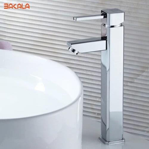 BAKALA Copper Hot and Cold Mixer Water Tap Basin Kitchen Bathroom Wash Basin Faucet G-8046