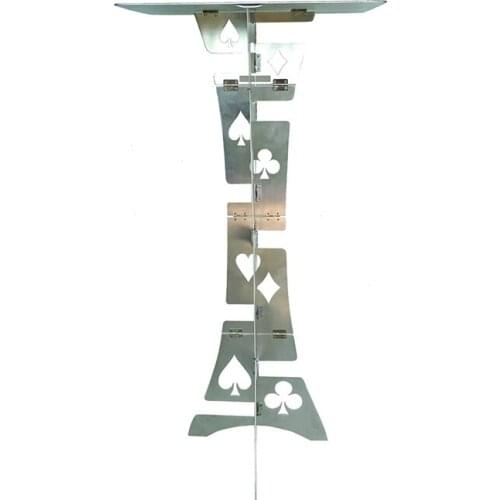 Free Shipping Magic Tricks/ Metal Folding Table aluminium alloy High quality/Stage Magic/ Accessary