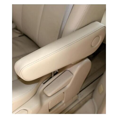 8MM Foam Microfibre Leather Armrest Cover For Toyota Previa Estima 2006 07 08 09 10 11 12 AB184