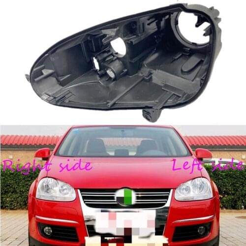 Headlight Base for Volkswagen Jetta(Sagitar) 2006 -2011 Halogen Headlamp House Car Rear Base Front Auto Headlight Back House