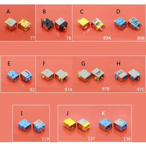 DC Power Jack Connector 1.65mm For ACER 7730 520 E525 E625 E725 2350 3100 5920 6930 6530G 4520 4745 4749 3050 5050 5570 5580 etc