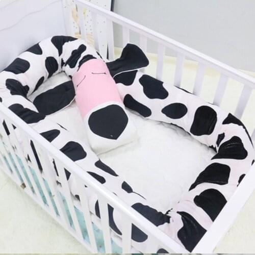 2m Baby cushion Cushion Bedroom Bedding bed bumper colorful Indoor decorations ins style Dalmatian dog