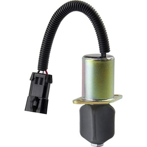 OEM 6681513 12V Diesel Shutoff Solenoid Valve for Bobcat Skid Steer Loader 325 328 331 334 337 743 751 753 763 773