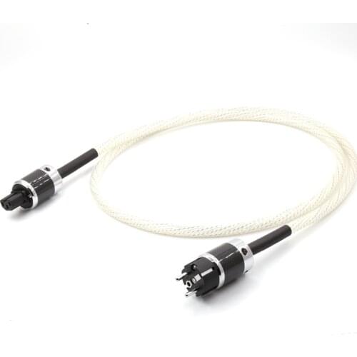 Hi-End Valhalla power line HIFI POWER CABLE 7N OFC Power Cord with US Plug Amplifier CD, Decoder, Power Wire