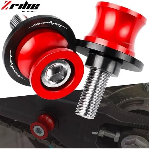 For Honda CB600F Hornet 600 CB600 F CB 600F 600 F CB599 1998-2006 Motorcycle Swingarm Spools M6 Stand Screws Aluminum Motorcycle