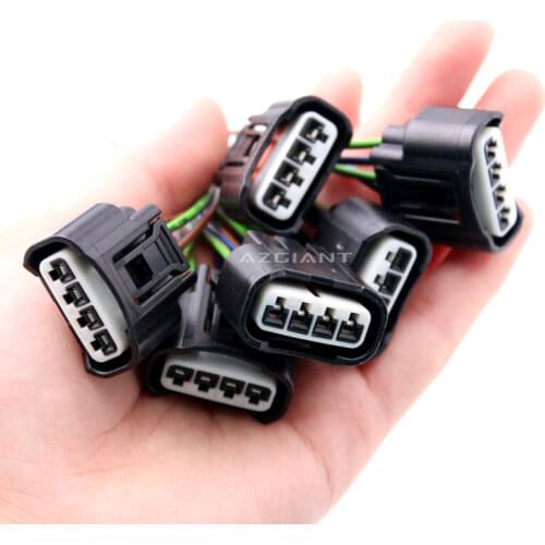 AZGIANT 1pcs Car Ignition Coil Connector plug Cable Set For Volvo C70 S60 S70 S80 V70 XC70 XC90 V40 Auto Parts