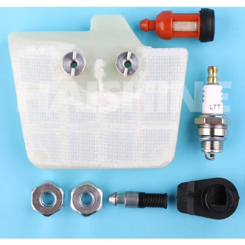 Air Fuel Oil Filter Spark Plug Kit For Stihl MS340 MS360 034 036 MS 340 360 Chainsaw Replacement Spare Part 1125 120 1612
