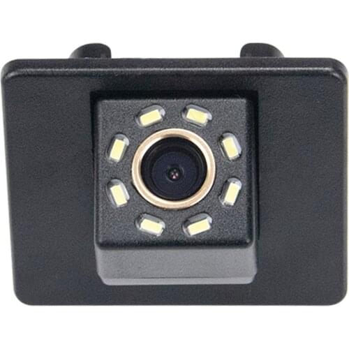 Misayaee HD Car Rear View Parking Golden Original Reverse Camera 8 LEDs for Hyundai i40 sedan KIA k5 Optima Cerato Night Vision