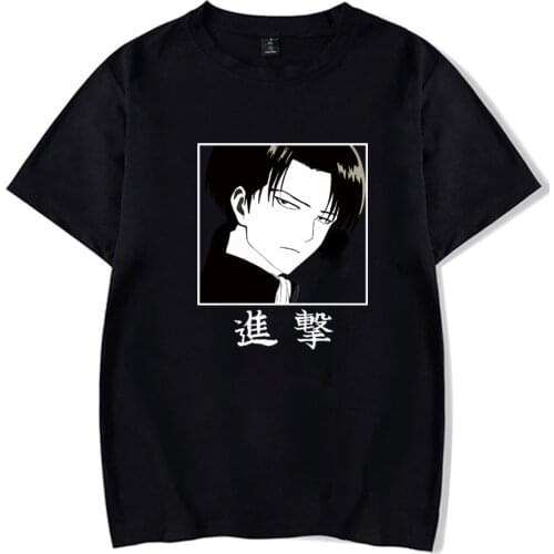 Attack on Titan Casual Cloth Anime Fashion O-neck T-shirt