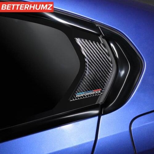 Betterhumz Carbon Fiber M Performance Car Window Bumper Strim Sticker For BMW G20 G28 3er Car Protection Exterior Accessories