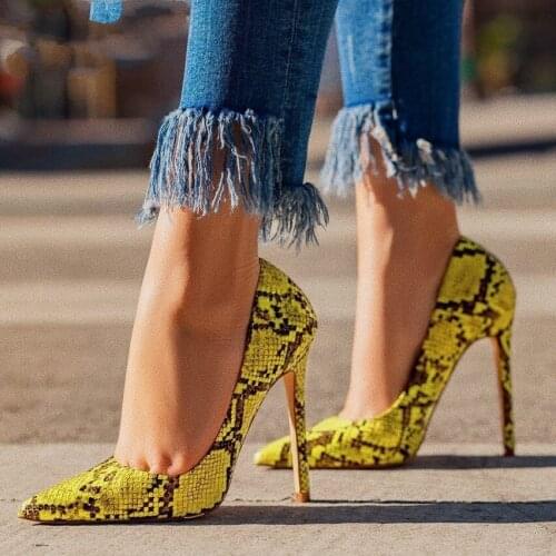 New 2021 Summer Womens Sandals PU Lace-Up Thin High Heels Pumps Cover Heel Shallow Mature Serpentine Dance Solid Womens Shoes
