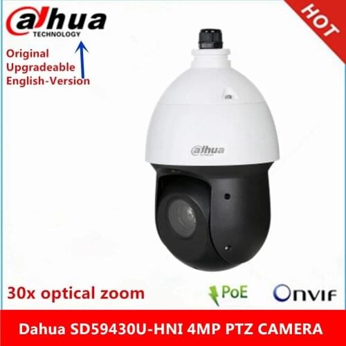 Dahua SD59430U-HNI 4MP 30X zoom Network PTZ Dome Camera with POE IP66 IR100M auto tracking