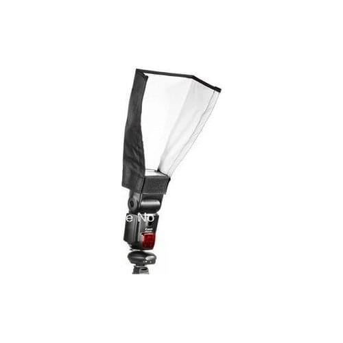 Cloth Universal Flash Light Foldable Snoot beam Softbox Diffuser Tube for Canon Nikon