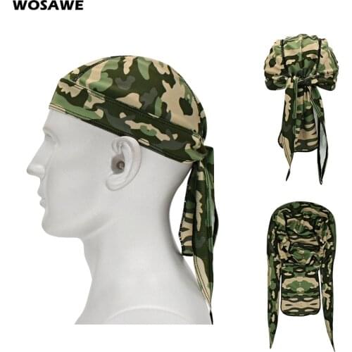 WOSAWE Summer Cycling Caps Sports Bicycle Headscarf Running Riding Men Bandana MTB Breathable Cycling Scarf Ciclismo Bike Hats
