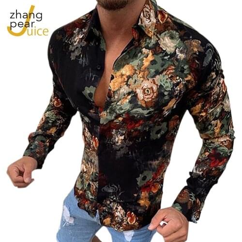 Zhang Pear Juice Men's Slim Fit Shirts