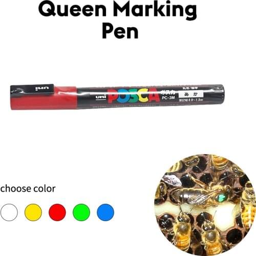 1PCS Permanent queen bee marker pen king bees markers rearing pens marking identification not fade tools supplier equipment