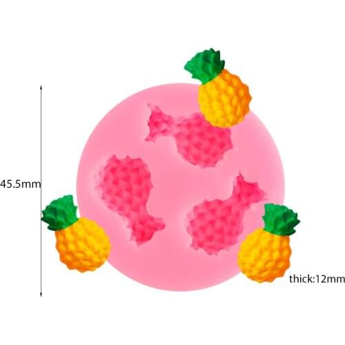 1pcs Uv Resin Fruit Liquid Silicone Mold Mini Shape Resin Charm Molds For Diy Jelly Baking Tool Making Jewelry Accessory